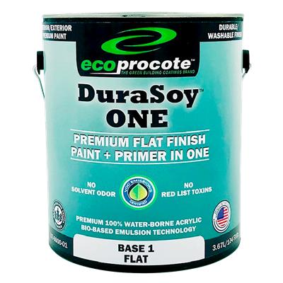 DuraSoy ONE Paint + Primer, Flat, Base 1