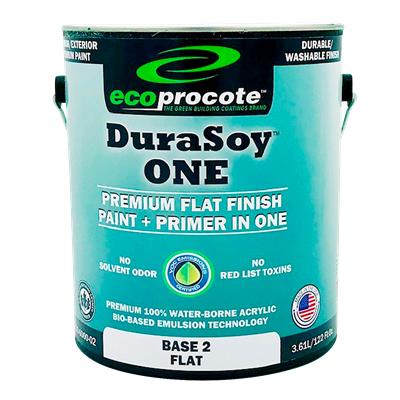 DuraSoy ONE Paint + Primer, Flat, Base 2