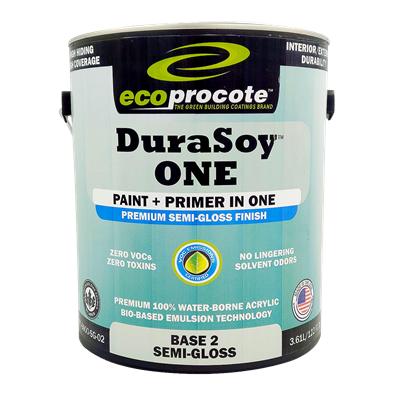 DuraSoy ONE Paint + Primer, Semi-Gloss, Base 2