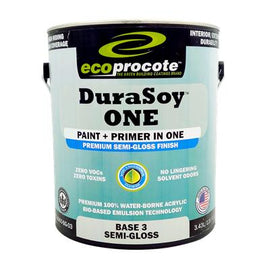 DuraSoy ONE Paint + Primer, Semi-Gloss, Base 3