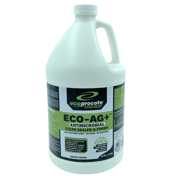 Eco-AG+ Antimicrobial Clear Sealer & Finish, Satin