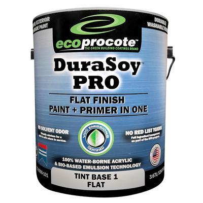 DuraSoy PRO Paint + Primer, Eggshell, Factory Tinted