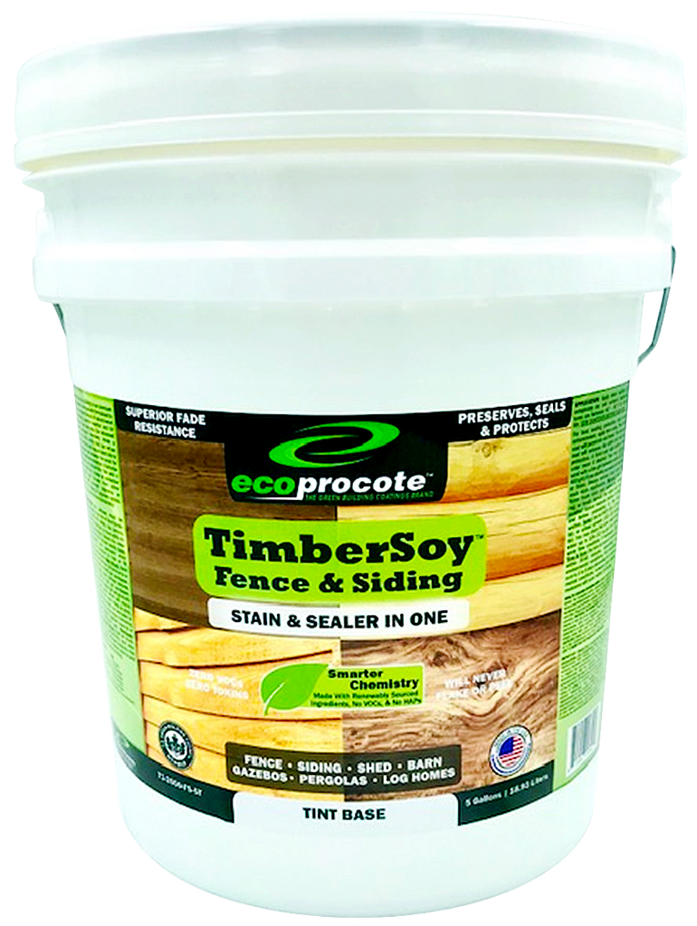 TimberSoy Fence Stain & Sealer, Factory Tinted