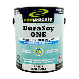 DuraSoy ONE Paint Primer, Semi-Gloss, Base 3