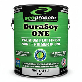 DuraSoy ONE Zero-VOC Paint & Primer | Non-Toxic Flat Finish - Eco Safety Products