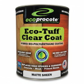 Eco-Tuff™ Bio-Polyurethane Clear Coating | Concrete & Wood Floor Sealer - Eco Safety Products