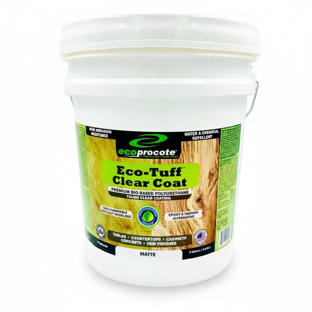 Eco-Tuff™ Bio-Polyurethane Clear Coating | Concrete & Wood Floor Sealer - Eco Safety Products