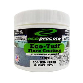Eco-Tuff Non Skid Sample, Rubber Mesh, 2 Oz Sample - Eco Safety Products