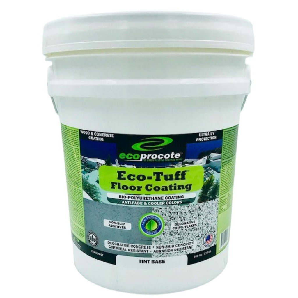 Eco-Tuff Polyurethane Floor Coating, Factory Tinted - Eco Safety Products