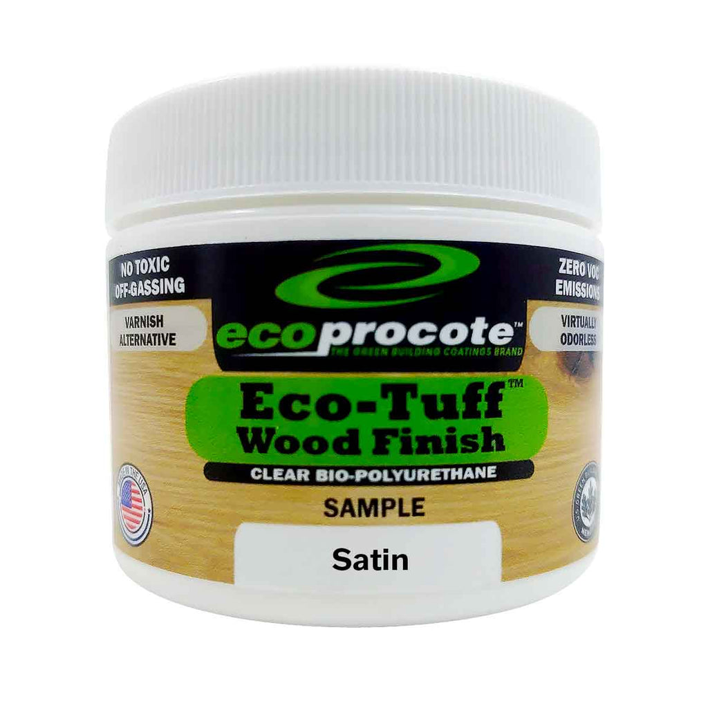 Eco-Tuff Wood Finish Sample, 2 Oz - Eco Safety Products