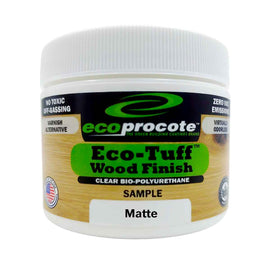 Eco-Tuff Wood Finish Sample, 2 Oz - Eco Safety Products