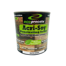 Load image into Gallery viewer, EcoProCote Acri-Soy Penetrating Wood Sealer and Concrete Sealer