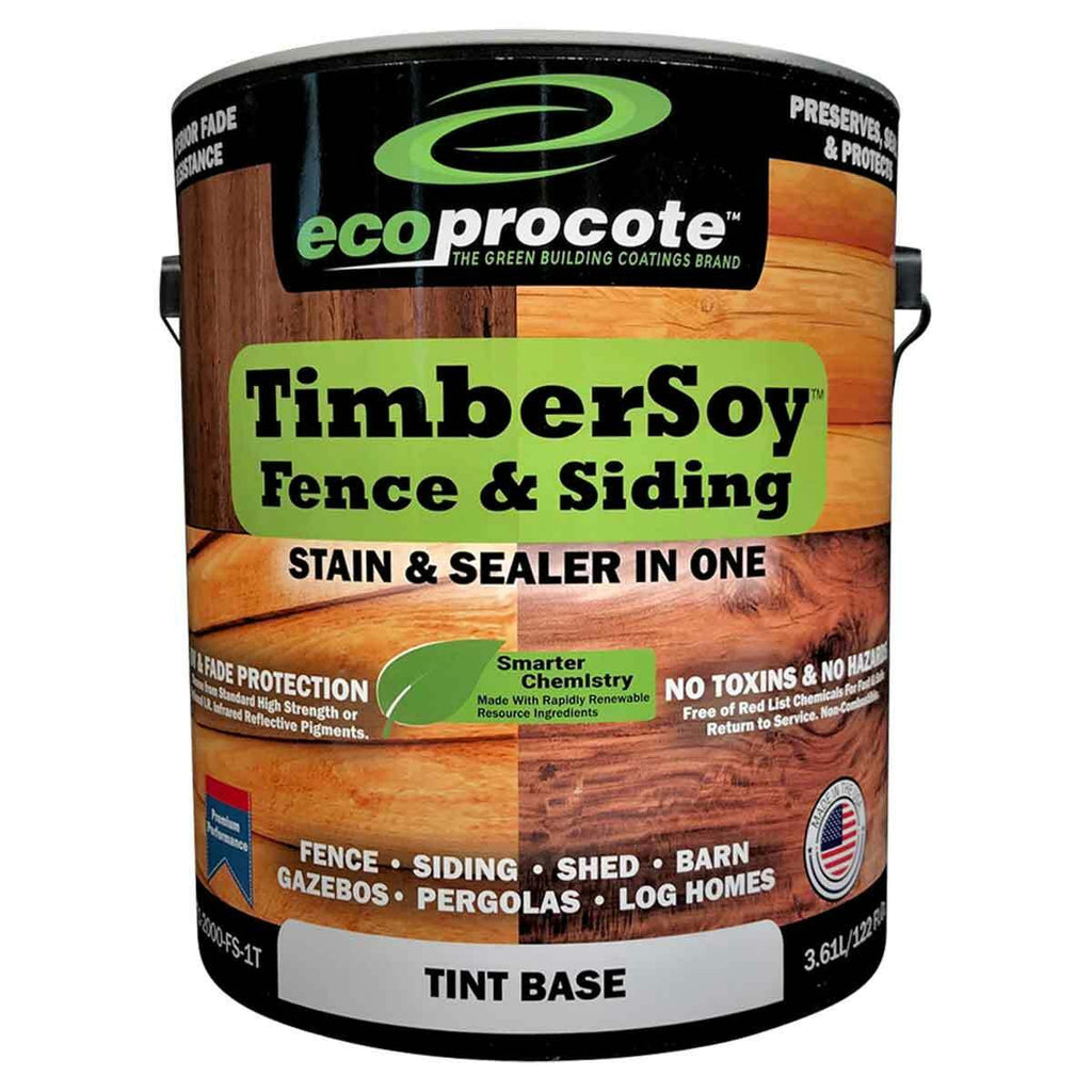 EcoProCote TimberSoy Fence Stain and Sealer, Factory Tinted