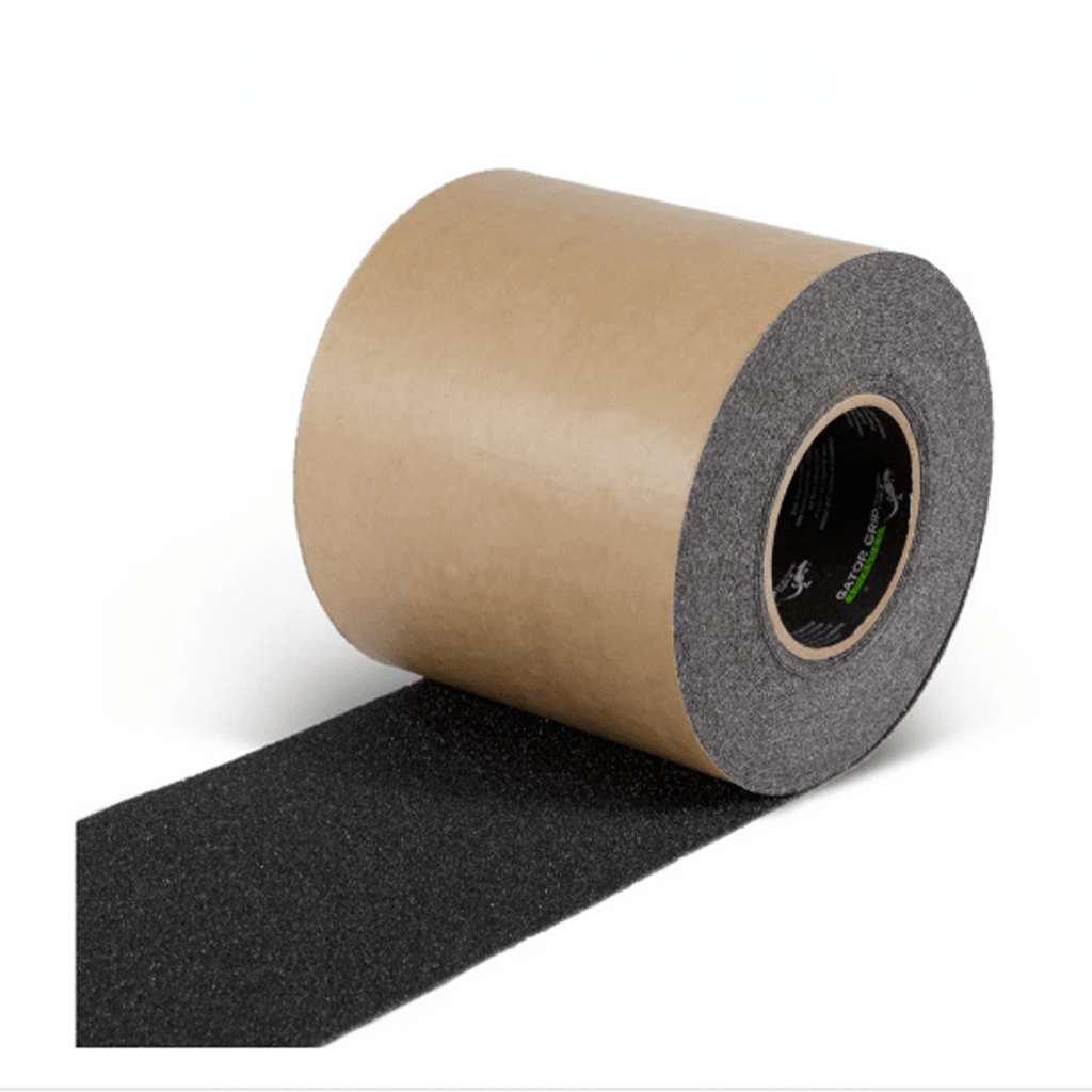 Heavy-Duty Black Non-Skid Tape (60-Grit, 12" x 60') | Commercial, Construction & OEM - Eco Safety Products
