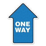 ONE WAY Floor Sign (17