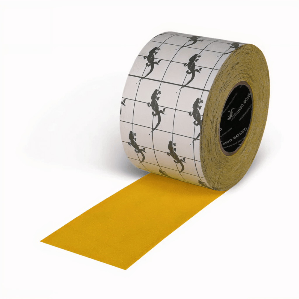 Premium 4" Industrial Anti-Slip Safety Tape | 60 Grit High-Traction Surface | 60-Foot Roll - Eco Safety Products
