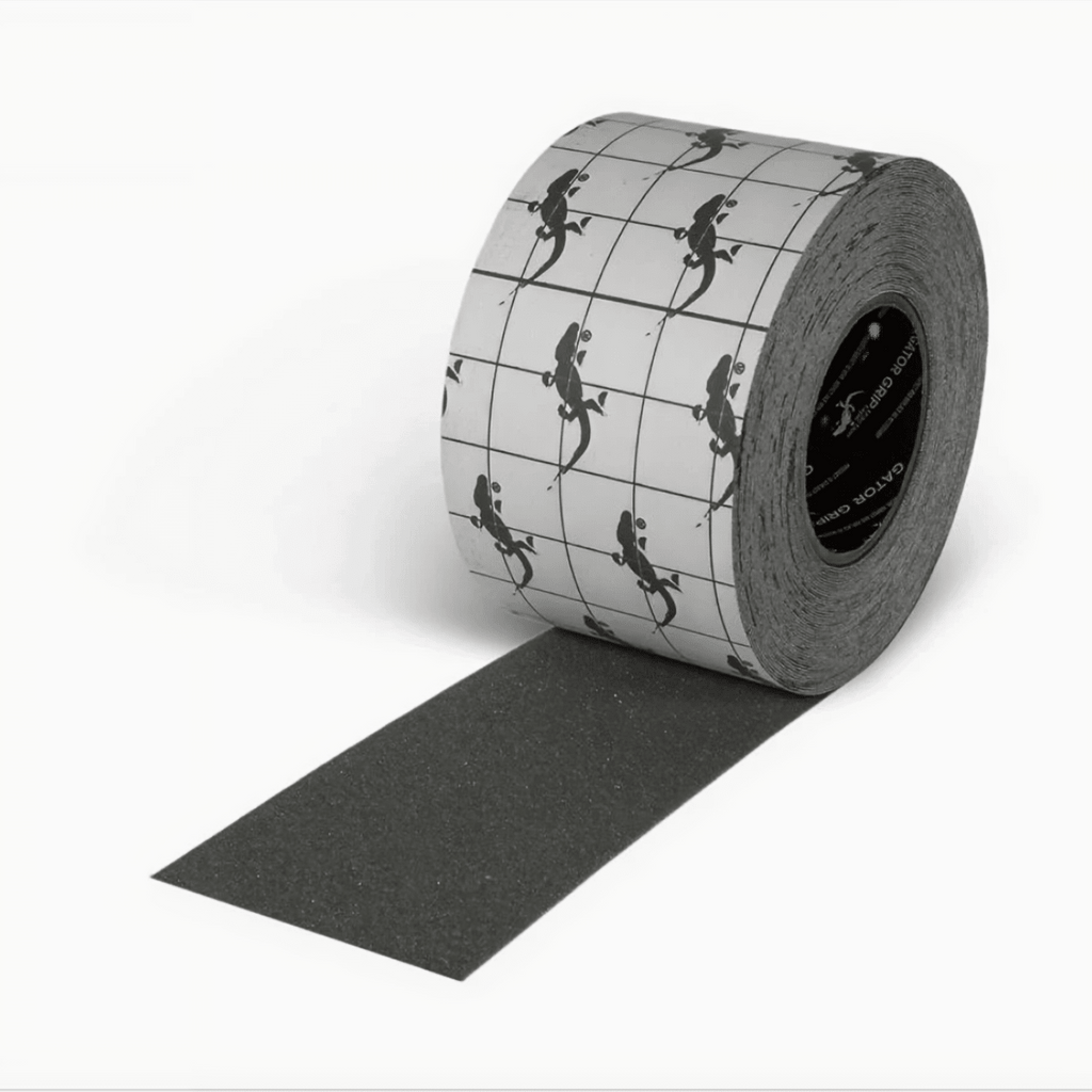 Premium 4" Industrial Anti-Slip Safety Tape | 60 Grit High-Traction Surface | 60-Foot Roll - Eco Safety Products