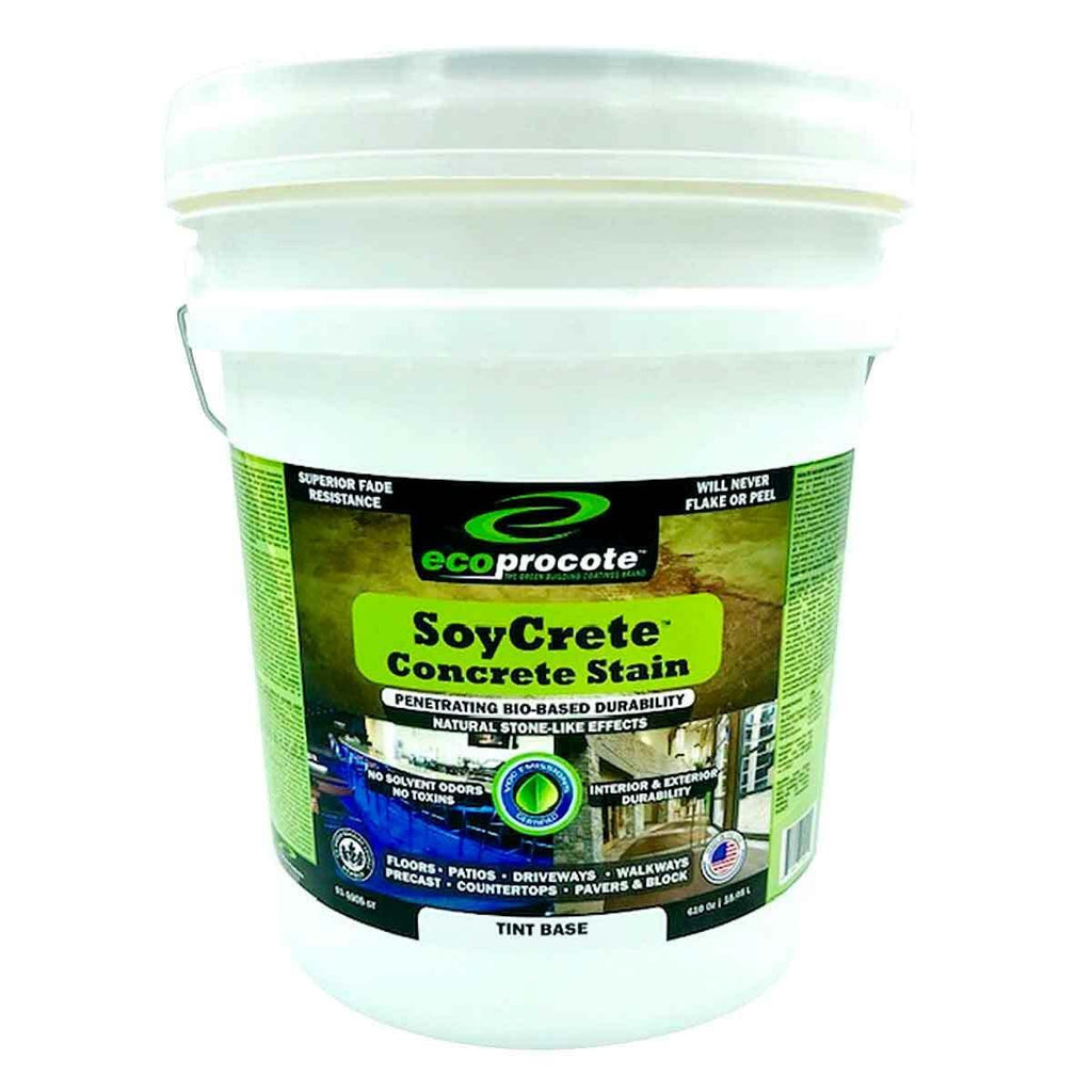SoyCrete Zero-VOC Concrete Stain | Non-Toxic Acid Stain Alternative - Eco Safety Products