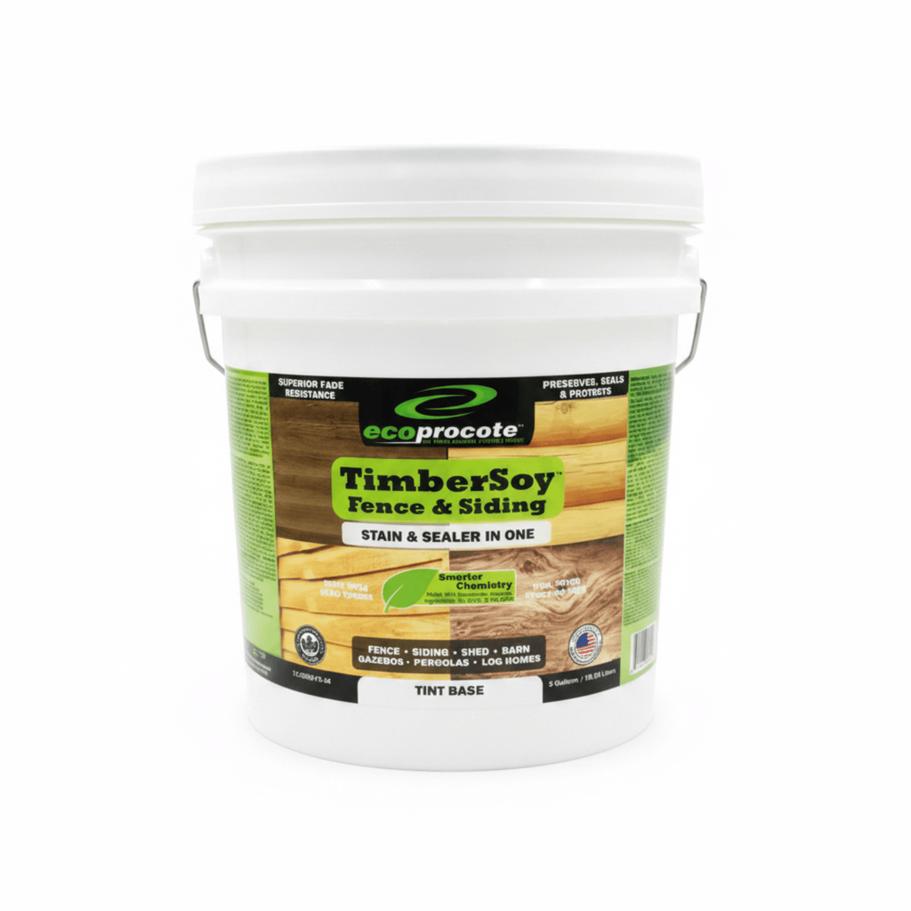 TimberSoy Non-Toxic Exterior Wood Fence Stain & Sealer - Eco Safety Products