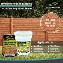 Load image into Gallery viewer, TimberSoy Non-Toxic Exterior Wood Fence Stain &amp; Sealer - Eco Safety Products