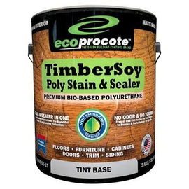 TimberSoy Polyurethane Wood Stain & Sealer, Tint Base - Eco Safety Products